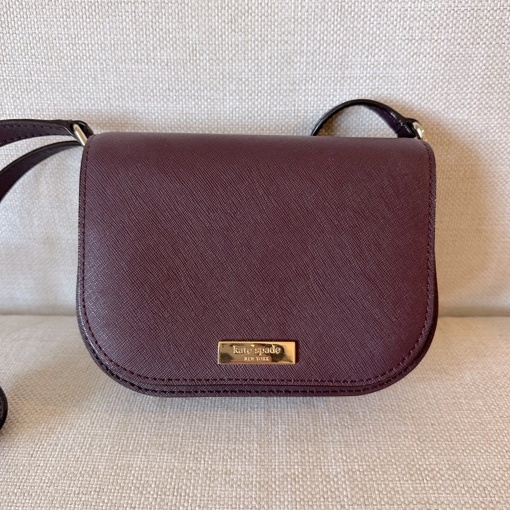 Kate spade crossbody bag - dark red